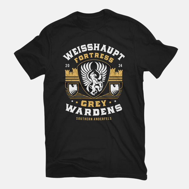 Grey Wardens Fortress Crest-Womens-Basic-Tee-LAGELANTEE