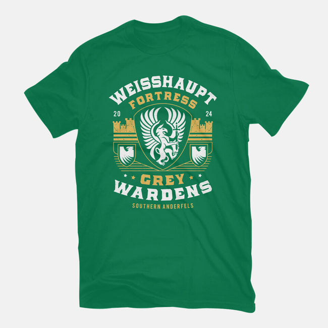 Grey Wardens Fortress Crest-Womens-Basic-Tee-LAGELANTEE