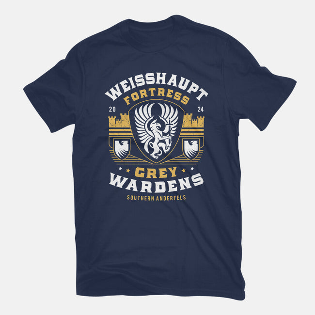 Grey Wardens Fortress Crest-Womens-Basic-Tee-LAGELANTEE