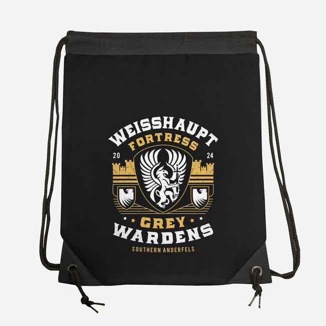 Grey Wardens Fortress Crest-None-Drawstring-Bag-LAGELANTEE