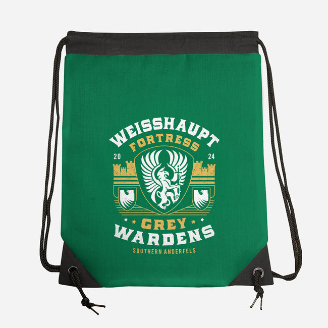 Grey Wardens Fortress Crest-None-Drawstring-Bag-LAGELANTEE