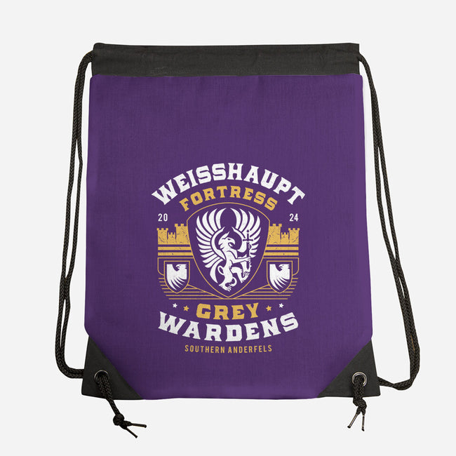 Grey Wardens Fortress Crest-None-Drawstring-Bag-LAGELANTEE