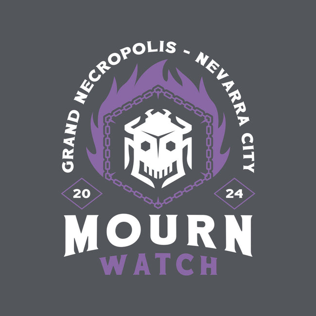 Mourn Watch Emblem-None-Polyester-Shower Curtain-LAGELANTEE