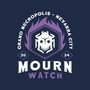 Mourn Watch Emblem-Womens-Basic-Tee-LAGELANTEE