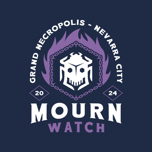 Mourn Watch Emblem-Unisex-Crew Neck-Sweatshirt-LAGELANTEE