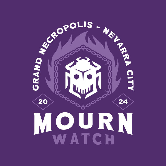 Mourn Watch Emblem-None-Basic Tote-Bag-LAGELANTEE