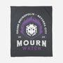 Mourn Watch Emblem-None-Fleece-Blanket-LAGELANTEE