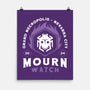 Mourn Watch Emblem-None-Matte-Poster-LAGELANTEE