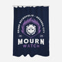 Mourn Watch Emblem-None-Polyester-Shower Curtain-LAGELANTEE