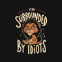 I Am Surrounded By Idiots-Unisex-Baseball-Tee-Arigatees