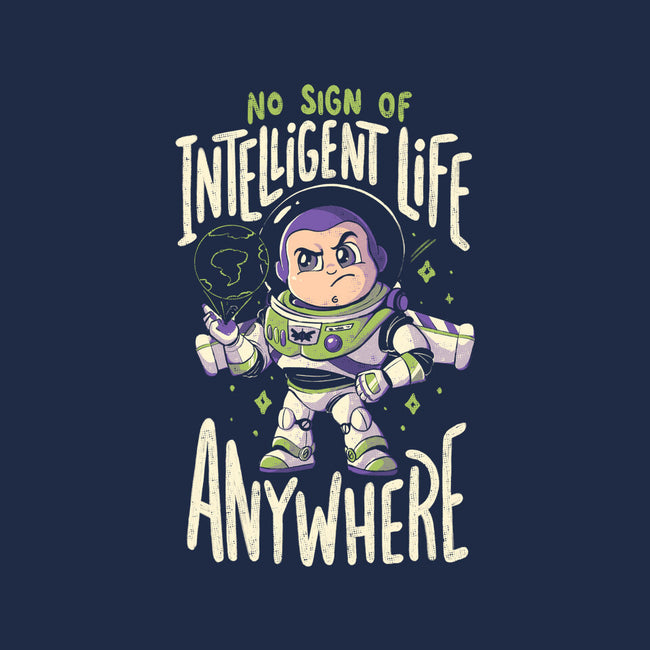 No Sign Of Intelligent Life-None-Stretched-Canvas-Arigatees