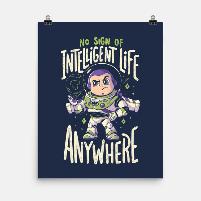 No Sign Of Intelligent Life-None-Matte-Poster-Arigatees