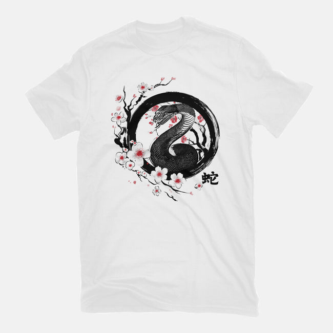 Year Of The Wood Snake-Womens-Fitted-Tee-DrMonekers