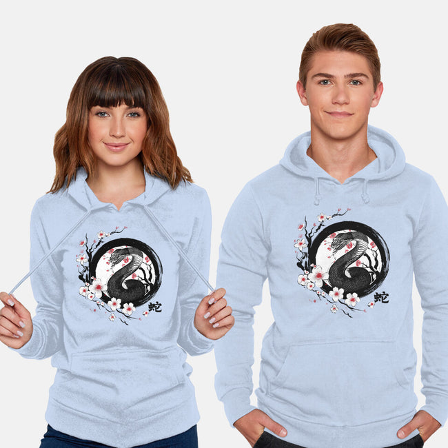 Year Of The Wood Snake-Unisex-Pullover-Sweatshirt-DrMonekers
