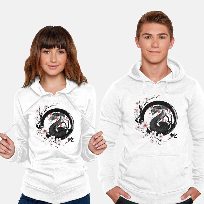 Year Of The Wood Snake-Unisex-Pullover-Sweatshirt-DrMonekers
