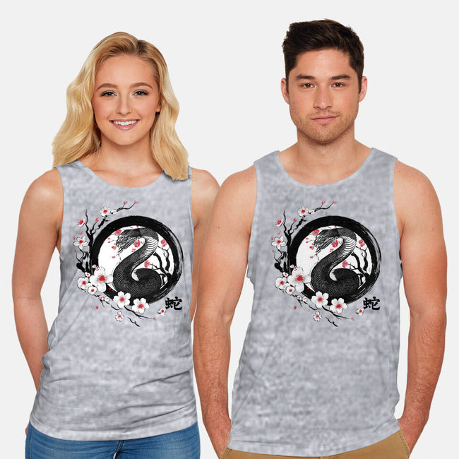 Year Of The Wood Snake-Unisex-Basic-Tank-DrMonekers