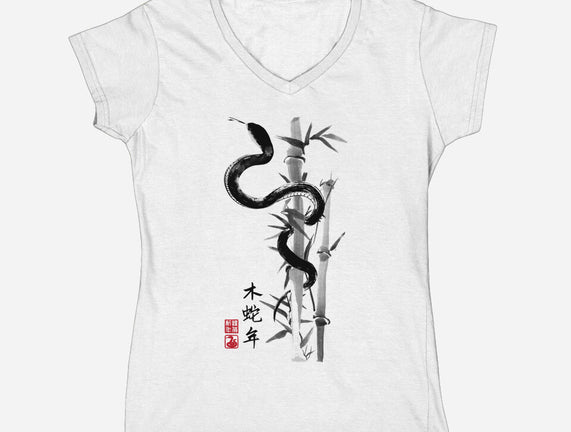 Year Of The Snake Sumi-e