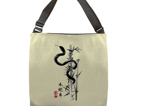 Year Of The Snake Sumi-e