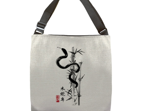 Year Of The Snake Sumi-e