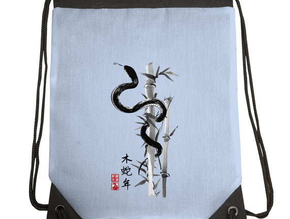 Year Of The Snake Sumi-e