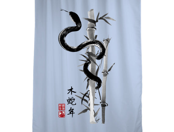 Year Of The Snake Sumi-e