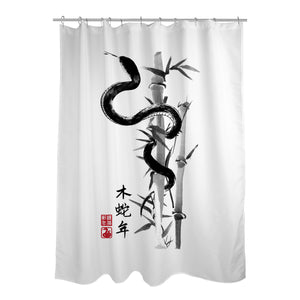 Year Of The Snake Sumi-e