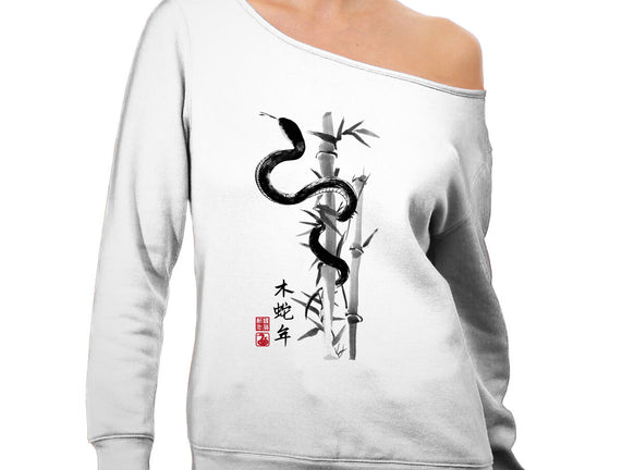 Year Of The Snake Sumi-e