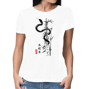 Year Of The Snake Sumi-e