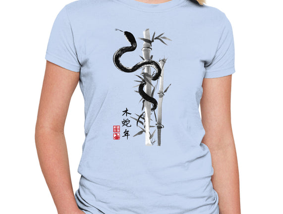Year Of The Snake Sumi-e