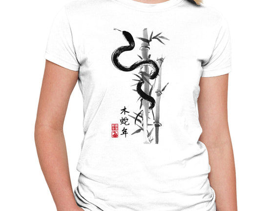 Year Of The Snake Sumi-e