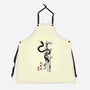 Year Of The Snake Sumi-e-Unisex-Kitchen-Apron-DrMonekers