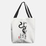 Year Of The Snake Sumi-e-None-Basic Tote-Bag-DrMonekers