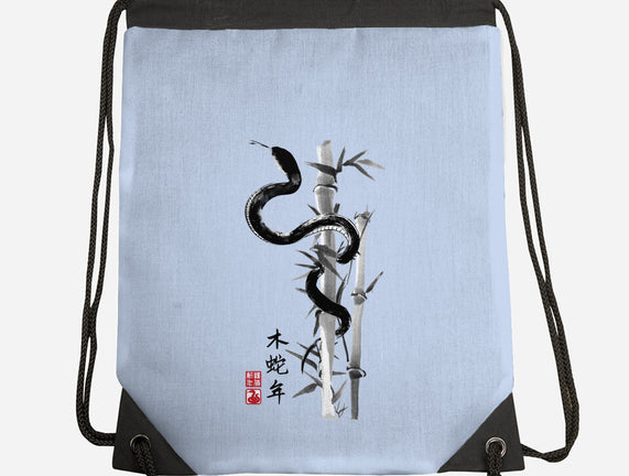 Year Of The Snake Sumi-e
