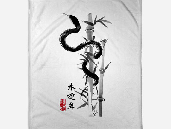 Year Of The Snake Sumi-e