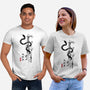 Year Of The Snake Sumi-e-Unisex-Basic-Tee-DrMonekers