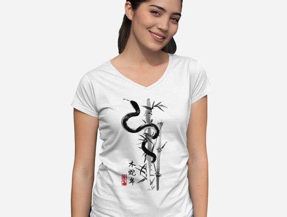 Year Of The Snake Sumi-e
