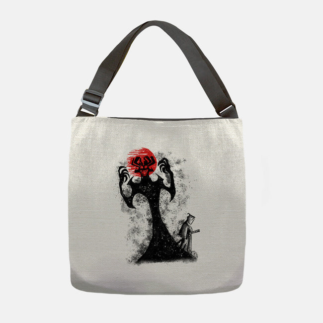 Ink Demon-None-Adjustable Tote-Bag-nickzzarto