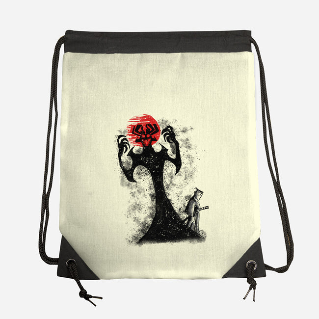 Ink Demon-None-Drawstring-Bag-nickzzarto