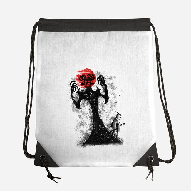 Ink Demon-None-Drawstring-Bag-nickzzarto