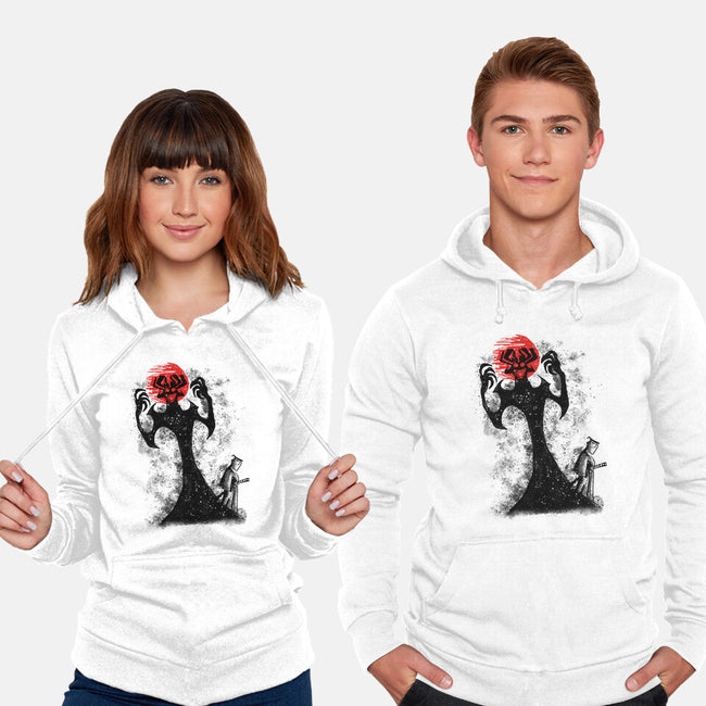 Ink Demon-Unisex-Pullover-Sweatshirt-nickzzarto