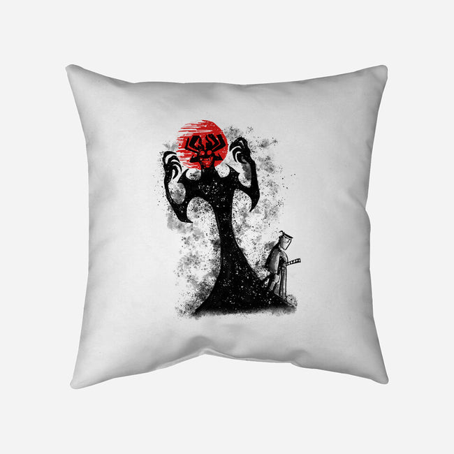 Ink Demon-None-Removable Cover w Insert-Throw Pillow-nickzzarto