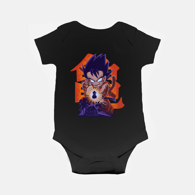 Saiyan Kid-Baby-Basic-Onesie-rmatix