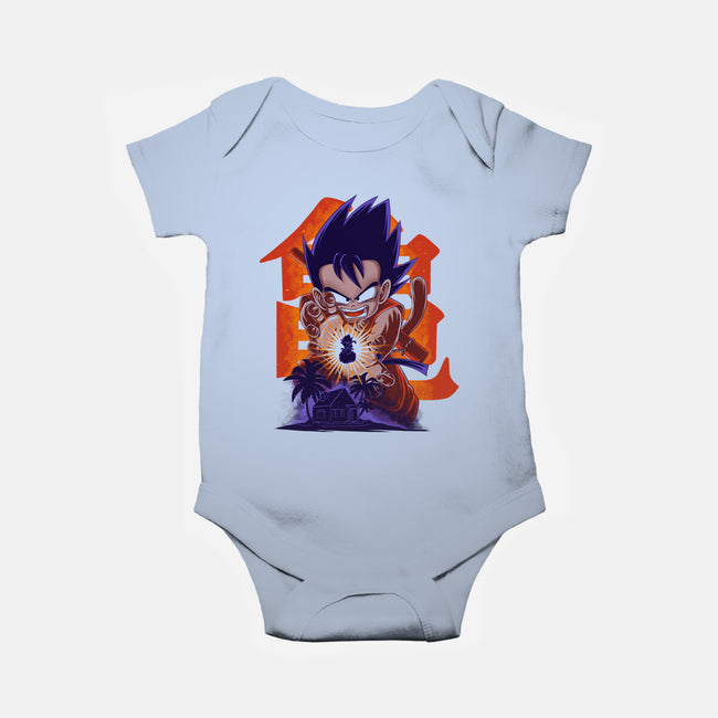 Saiyan Kid-Baby-Basic-Onesie-rmatix