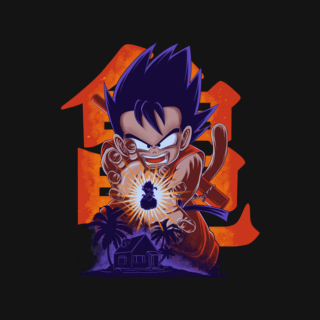 Saiyan Kid-None-Fleece-Blanket-rmatix