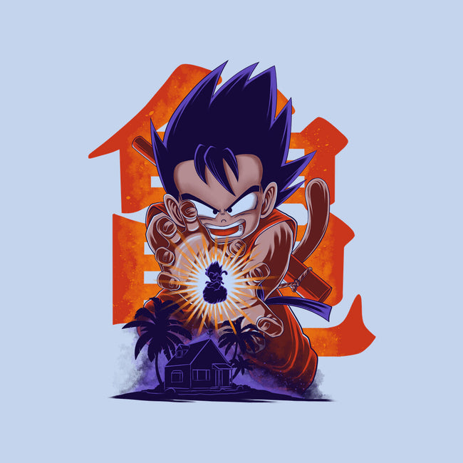 Saiyan Kid-Womens-Fitted-Tee-rmatix