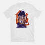 Saiyan Kid-Womens-Fitted-Tee-rmatix