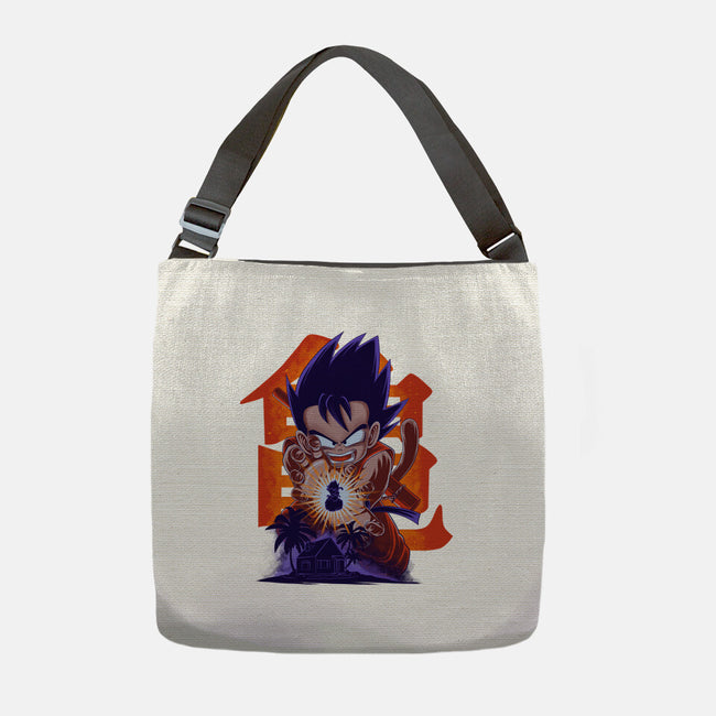 Saiyan Kid-None-Adjustable Tote-Bag-rmatix