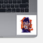 Saiyan Kid-None-Glossy-Sticker-rmatix