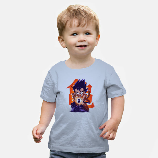 Saiyan Kid-Baby-Basic-Tee-rmatix