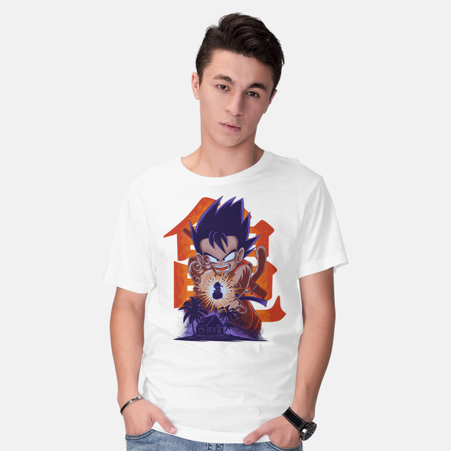 Saiyan Kid-Mens-Basic-Tee-rmatix